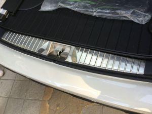 Защитная накладка на пластик в багажнике стальная OEM style для Subaru Outback 2014-